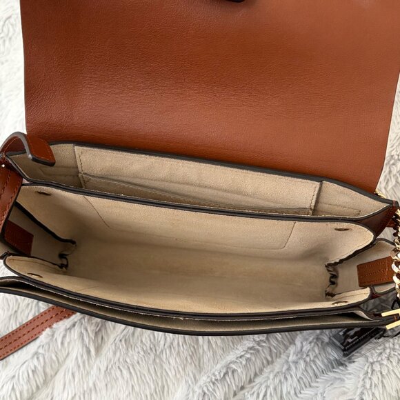 Chloe Faye Leather Suede Small Crossbody Bag - Picture 6 of 13